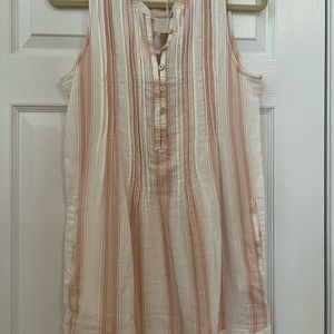 Faherty Isha Dress Maple Serape